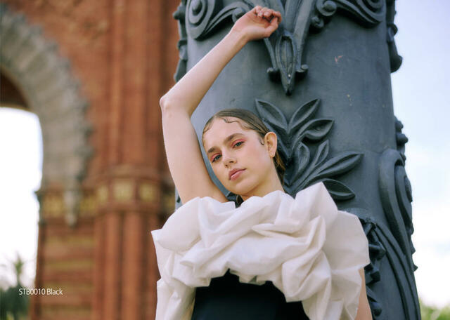 クラウディア|「ST(サチコツツイ)」新作ウェディングドレス|STB0010_Black