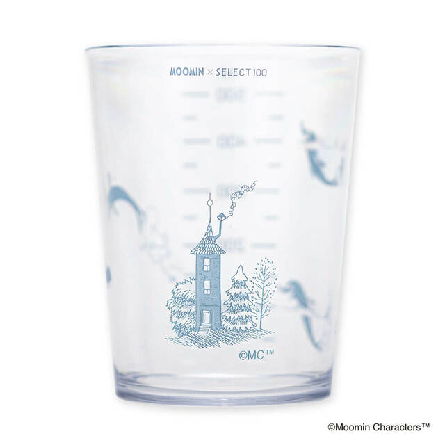 「ムーミン×SELECT100 フタ付き計量カップ 500ml」2,090円（税込）