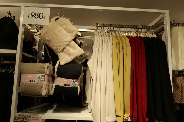 「Workman Colors」イグジットメルサ銀座店/防風撥水ストレッチウォームマフラー980円