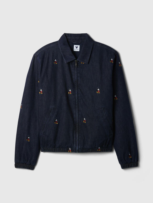 デニムジャケット　¥19,900｜Gap x Disney Collegiate