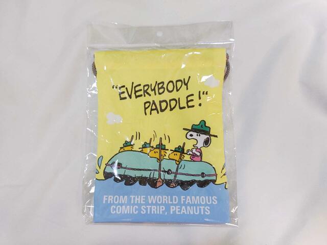 ポップなイエローがかわいい【デコホーム商品】巾着 M(ボード スヌーピー BS02)価格:899円