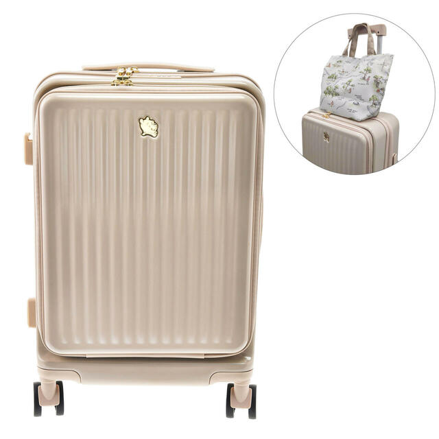 プー&フレンズ スーツケース(S) バッグ付き POOH TRAVEL 20,000円
