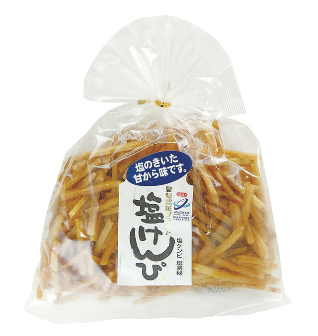「高知〈南国製菓〉」＜価格：塩けんぴ（210g）432円＞【「551 HORAI 豚まん」に「らぁ麺 すぎ本」も！日本各地の“うまいもの”が松坂屋上野店に大集合！】