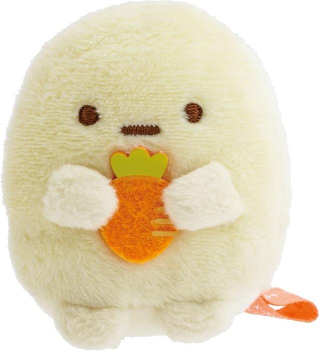 【すみっコぐらし新商品】「てのりぬいぐるみ」たぴおか　1,540 円／うまのかぶりものは取り外しも可能