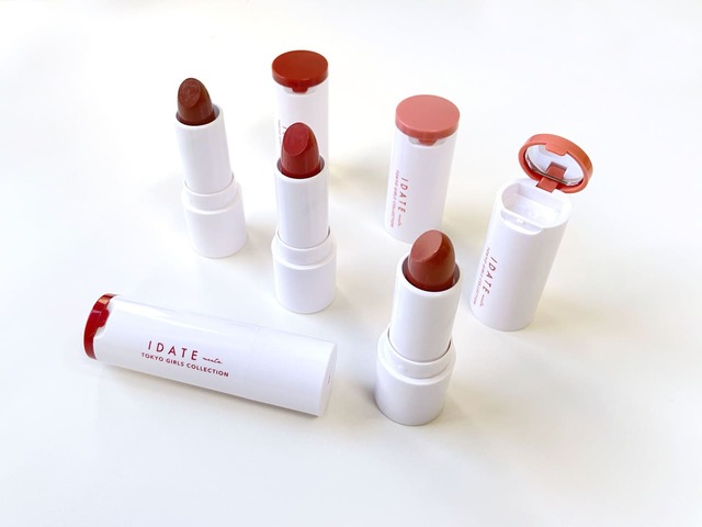 【ダイソー】「IDATE」リップスティック(全4色)　各220円
