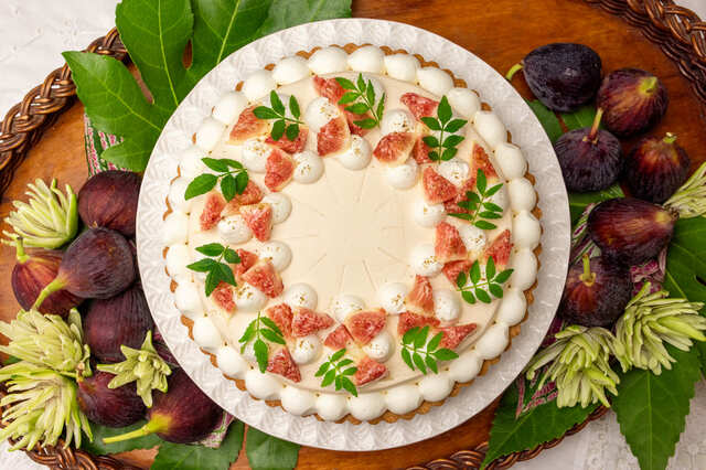 キル フェ ボン京都限定「イチジクのショートケーキタルト～アールグレイ風味～」