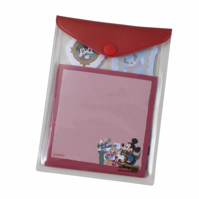 ミッキー＆フレンズ 付箋・メモ帳 ケース入り Disney Store Japan 30th Anniversary 770円