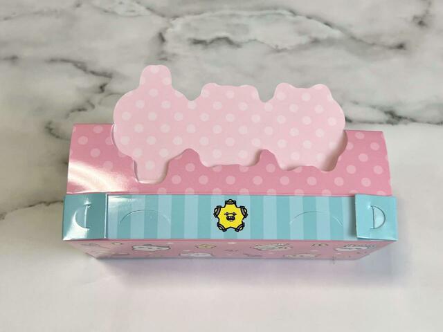 【おえかきぱふぇ　ちいかわスタンプ特大号付録】側面にもかわいいイラストが！