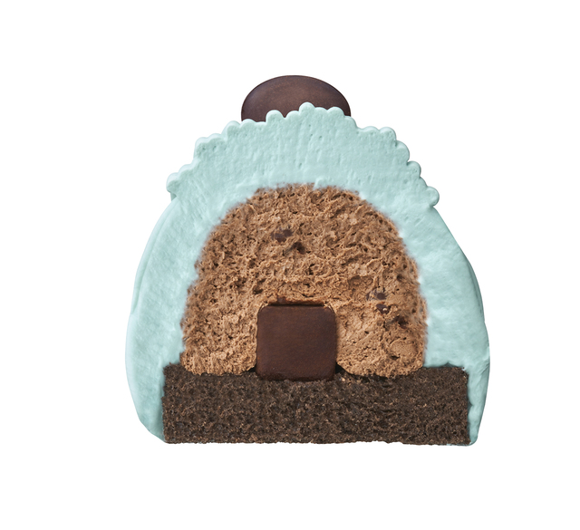 チョコミントモンブラン