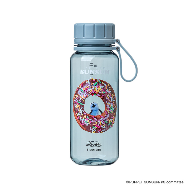 【パペットスンスン×RIVERS】スタウト エア 550（ドーナツ）／容量550ml。重さはわずか135g！