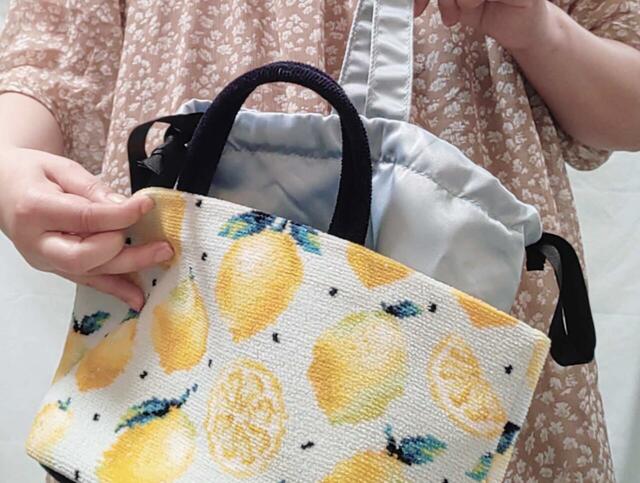 ミニバッグの中に入れて「バッグインポーチ」としても使用できる