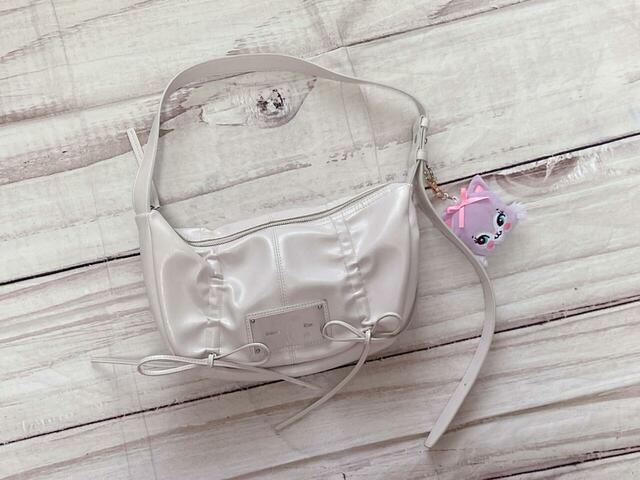 バッグにつけてみました！