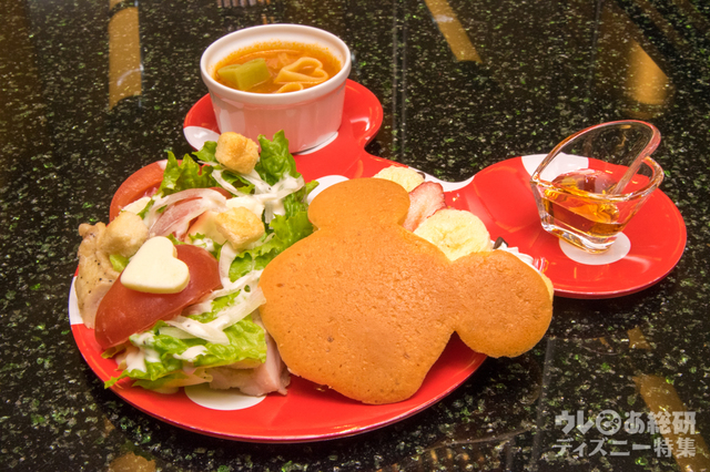 ミニープレート（1,550円）｜チックタック・ダイナー｜ディズニーアンバサダーホテル