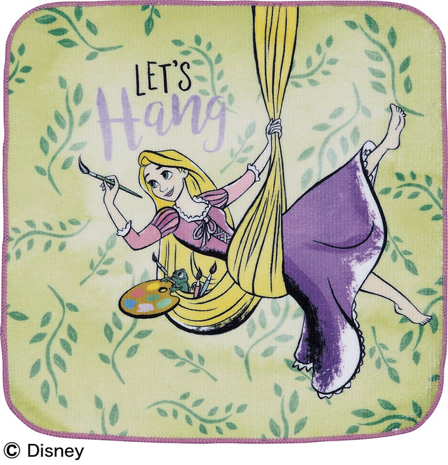 F賞 ハンドタオル｜一番くじ ＜ディズニー プリンセス＞ Blooming Melodies