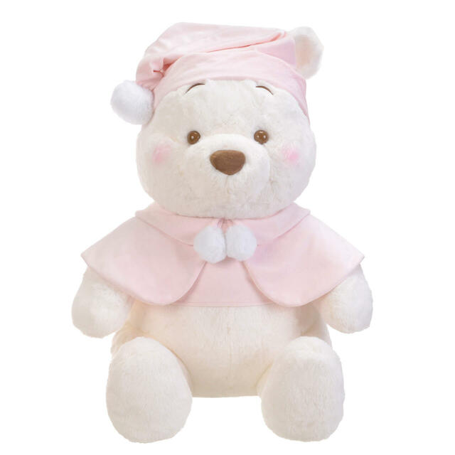 プーさん 75cm ぬいぐるみ スーパービッグ フルーツラテカラー WHITE POOH 18,000円