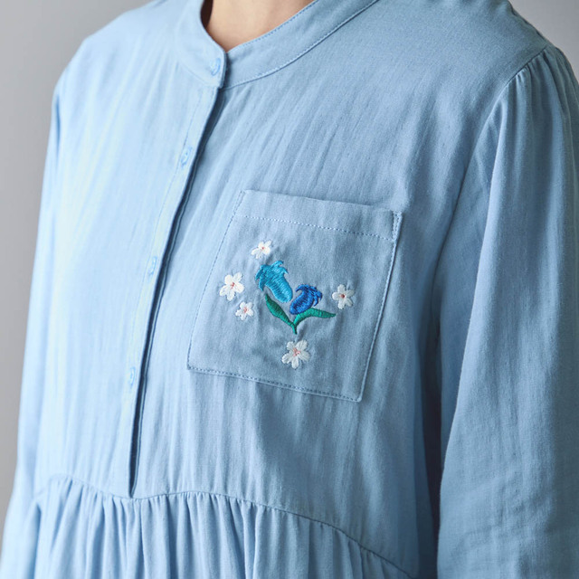 ダブルガーゼのフレアパジャマ「ティンカー・ベル」｜￥5,990 （税込）