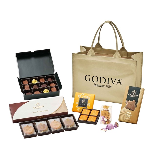 【ゴディバ】「2026 ニューイヤー ハッピーバッグ A」価格:5,400円/全国のゴディバショップ、「GODIVA café」、「一部の全国の有名百貨店内オンラインショップ」にて販売
