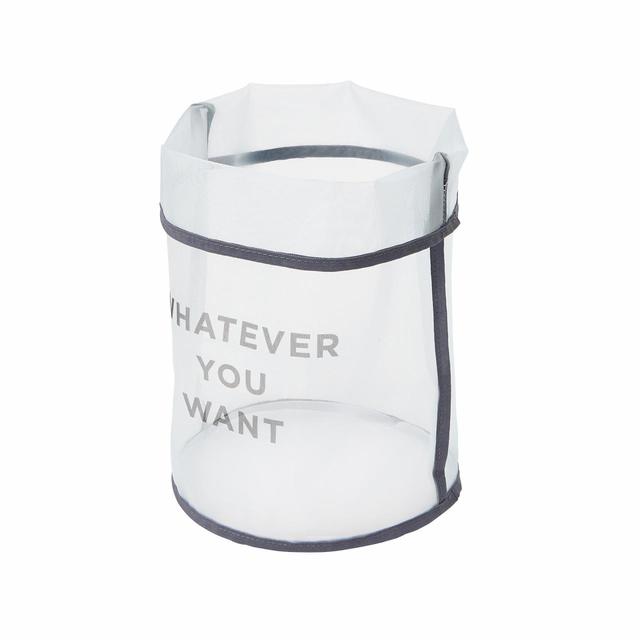 【Francfranc（フランフラン）】クラルテ メッシュバスケット  ホワイト Mサイズ