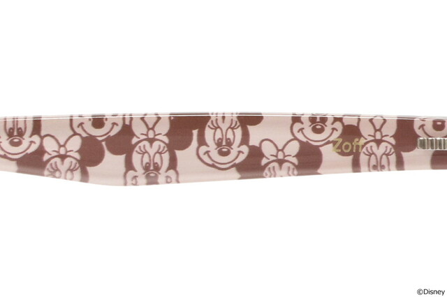 ZA241029_21A1 ¥7,700｜Minnie Mouse Model｜Disney Collection created by Zoff Mickey & Friends（ディズニーコレクション クリエイテッドバイゾフ ミッキーアンドフレンズ）