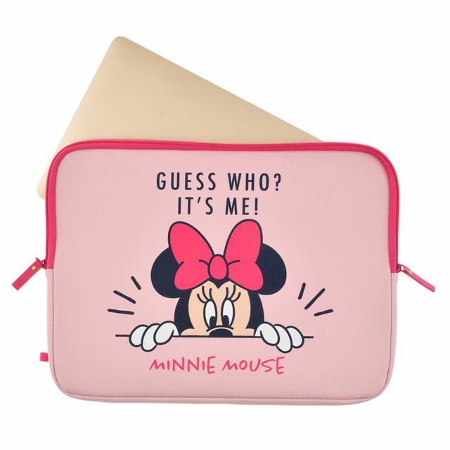 ノートパソコンケース ＜ミニーマウス＞3300円