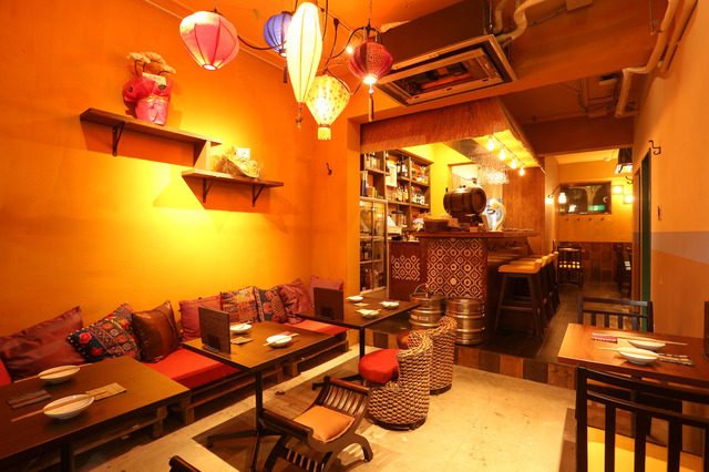 アジアンな雰囲気