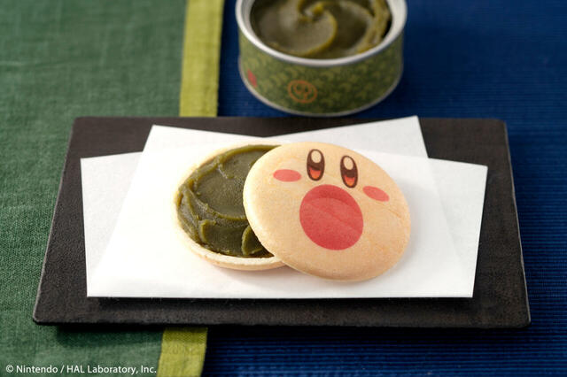 「京都府産宇治抹茶を使った「抹茶あん」」＜期間：2024年11月15日〜＞【ちょい足しアレンジもできる「『カービィのまんまる手づくり最中』に「抹茶あん」が新登場！】