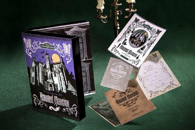 Mystery Box（ミステリーボックス） 10,000円｜東京ディズニーリゾート「ディズニーストーリービヨンド」第2弾「ホーンテッドマンション」グッズ｜予約販売対象者：対象商品の予約販売受付期間中に東京ディズニーランドに入園された方｜予約販売店舗：東京ディズニーリゾート・アプリ｜予約販売受付期間：2024年2月7日（水）～3月17日（日）