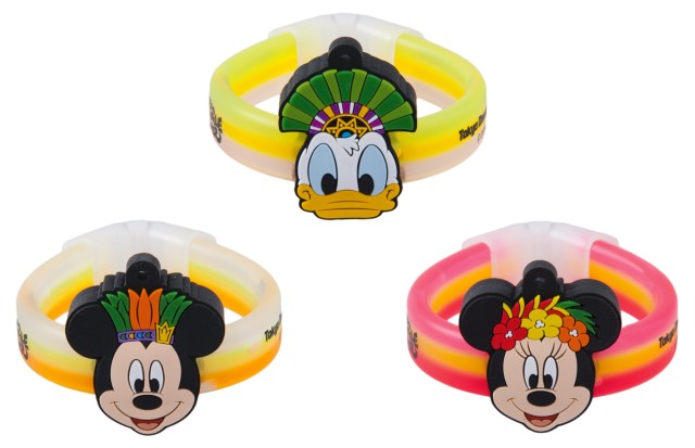 ブレスレットケミカルライト 各500円｜東京ディズニーランド「ドナルドのホット・ジャングル・サマー」
