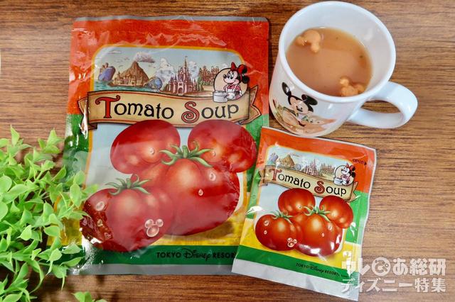 パッケージのトマトも、トマトについた水滴もミッキーの形♪