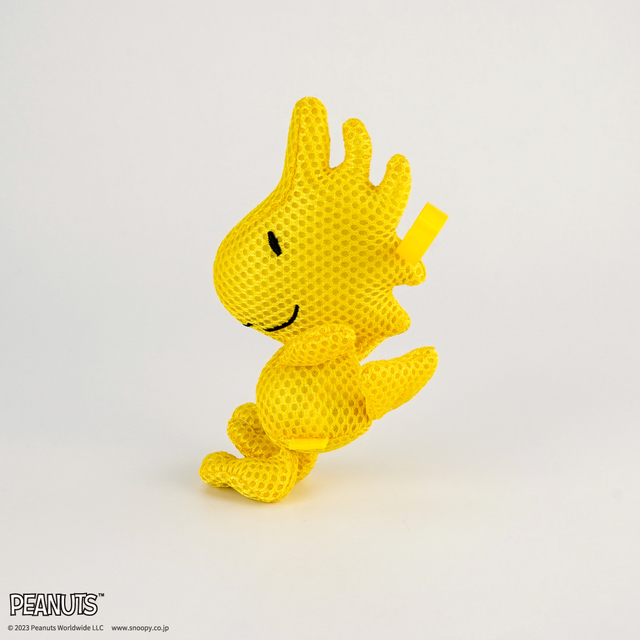 【ウッドストック　バスぐるみ】バススポンジとぬいぐるみが一緒になっています