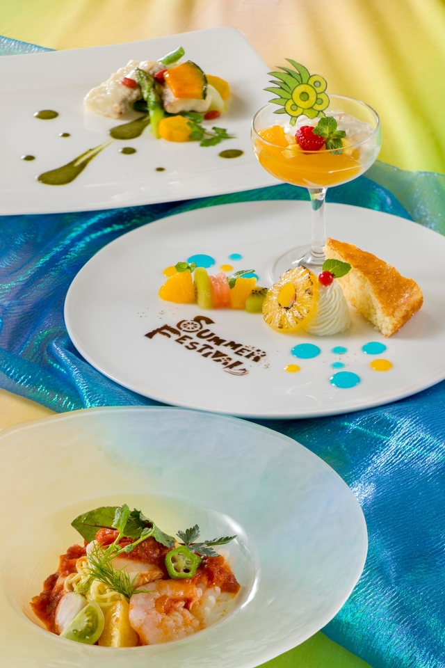 「シルクロードガーデン」“ディズニー・サマーフェスティバル”ランチコース   