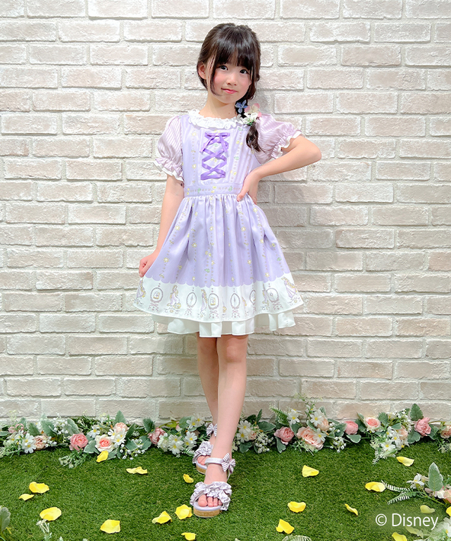 塔の上のラプンツェル／ワンピース ￥8,250｜axes femme kids ディズニーコレクション