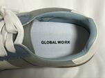 【GLOBAL WORK エアかるクラシックスニーカー】嬉しい抗菌防臭機能付き！中敷にはGLOBAL WORKのロゴが入っています