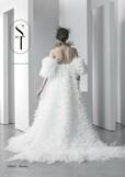 「ST」新作ウェディングドレス　STB0001_Offwhite