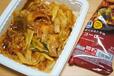 【ファミリーマート　中華おかず3選】キャベツと、豚肉、玉ねぎ、ピーマンを3種の醤で合わせてあります