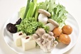 【近畿】火鍋の具材 京野菜と豆腐の盛り合わせ
