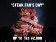 “STEAK FAN’S DAY”