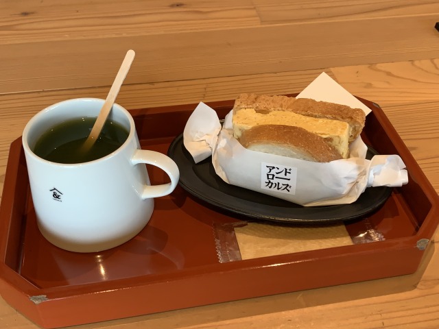 「だし玉サンドセット」(820円)