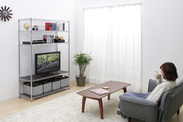 【アイリスオーヤマ アイリスプラザの「収納グッズ」売上ランキング 1位】【アイリスオーヤマ アイリスプラザの「収納グッズ」売上ランキング 6位】「メタルシェルフ SE-1218」13,500円（税込）