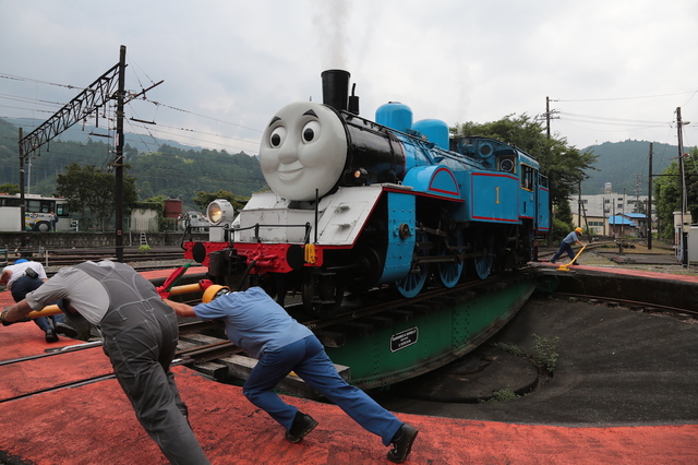 きかんしゃトーマスフェア「千頭駅構内」会場｜大井川鐵道「Day Out With Thomas 2018」