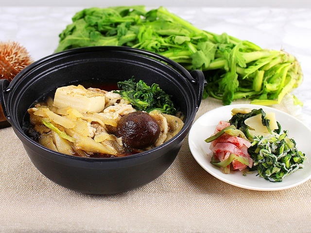 牛肉の甘旨すき焼き