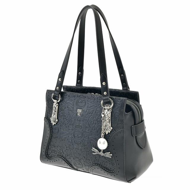 【ANNA SUI】ジャック・スケリントン＆ゼロ ハンドバッグ 2WAY バッグチャーム付き 25,300円