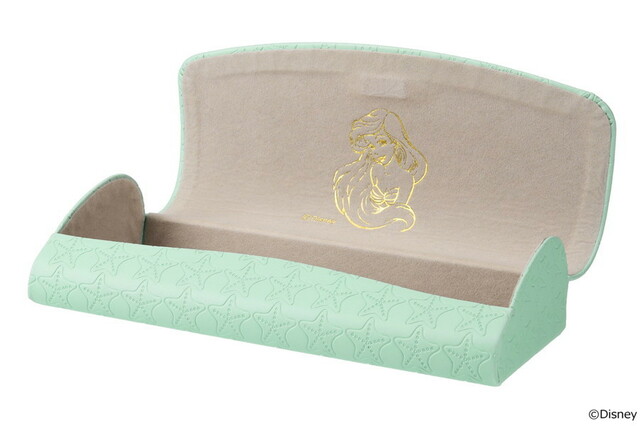 アリエル メガネケース ¥2,100|Disney Collection created by Zoff “PRINCESS”(ディズニーコレクション クリエイテッド バイ ゾフ “プリンセス”)