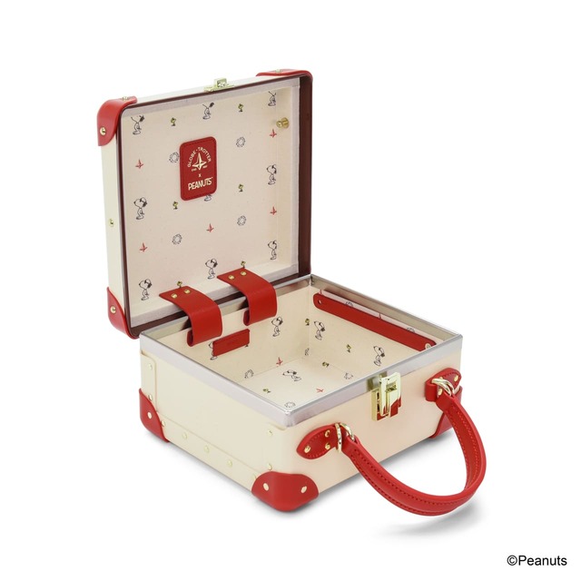 【グローブ・トロッター×PEANUTS】スヌーピーとウッドストックがサングラスをかけて外出しているアートワーク