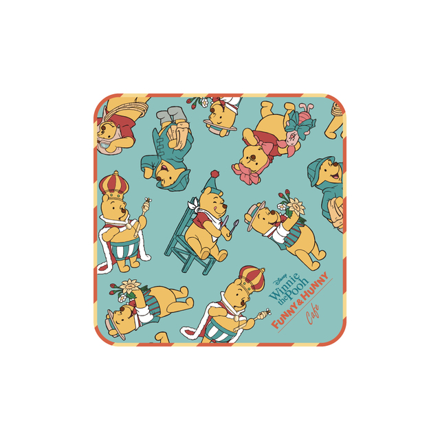 タオル 1,430円|「くまのプーさん」FUNNY & HUNNY OH MY CAFE