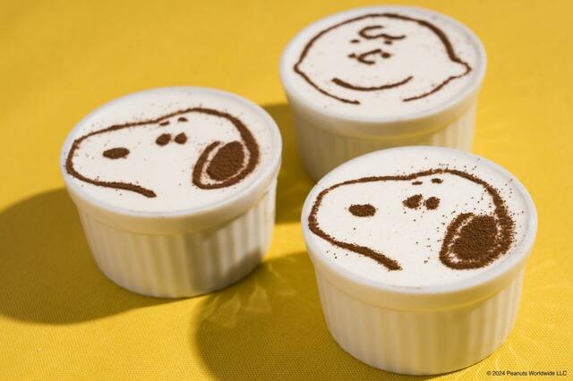 「チャーリー・ブラウン＆スヌーピーのティラミス」＜期間：2024年7月6日〜9月16日＞【【スヌーピー】カラフルな“サーカススイーツ”が食べ放題！ヒルトン広島でスヌーピーと仲間たちの夏のスイーツカーニバル！】