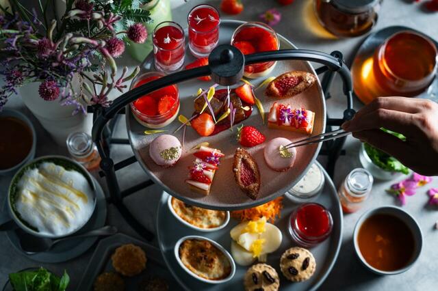 メニューイメージ【CHAVATY京都嵐山「ストロベリーブリス・アフタヌーンティー」】