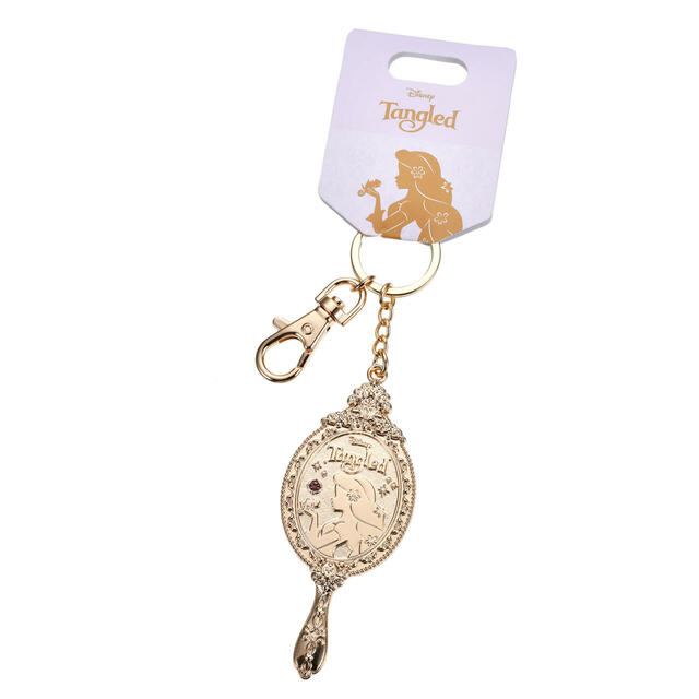 ラプンツェル＆パスカル キーホルダー・キーチェーン ミラー WISHING YOU A LOVELY DAY 1,900円