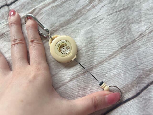 リールを伸ばすとこんな感じです