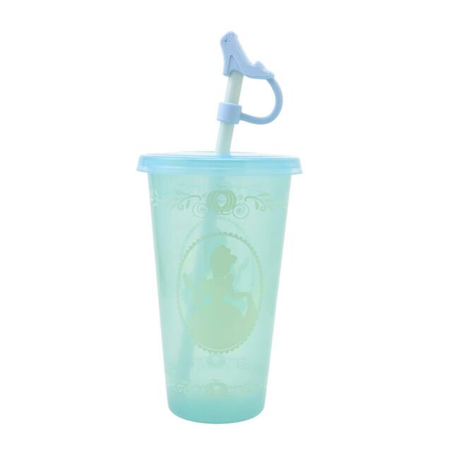 シンデレラ タンブラー カラーチェンジ ストローキャップ付き プリンセスシルエット Drinkware 1,500円